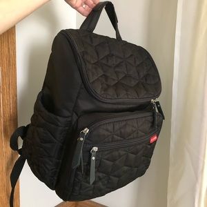 SkipHop Forma Backpack in Black